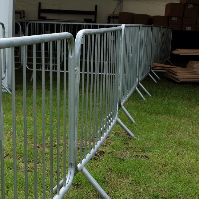 Customized Metal French Style Bike Rack Barricade Metal Crowd Control ...