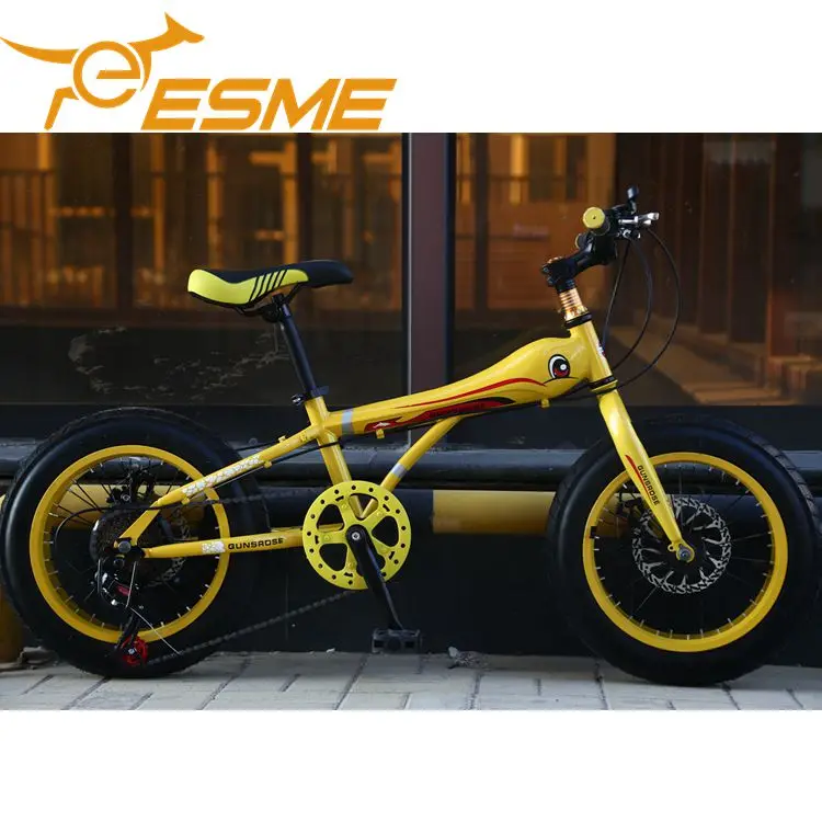 ファットタイヤバイクタイヤ付き16インチファットバイク、子供用