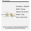 ZG362G+E  14K with Zircon