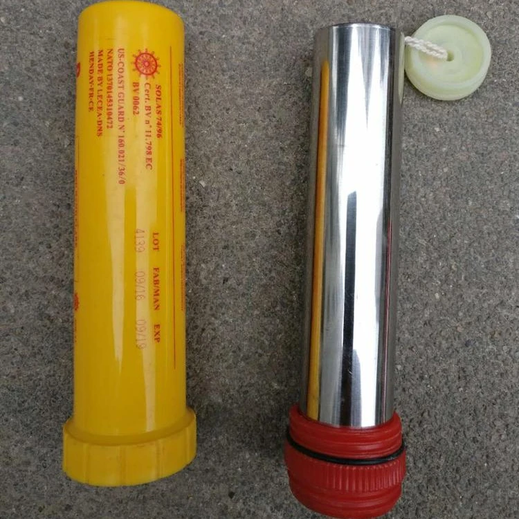 Hand Hold SOS 60s Red signal Flare Pull Ring Color Smoke Flare Fireworks with Strong Light