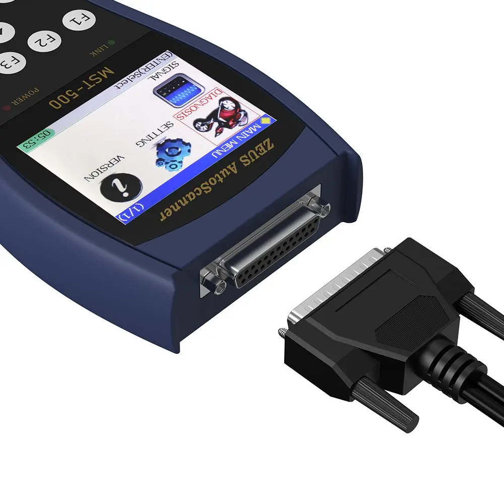 Master Zeus MST 500 Handheld Scanner Motorbike Diagnostic OBDII CAN Fault  Code Reader MST-500 Diagnostic Tools Universal Tool