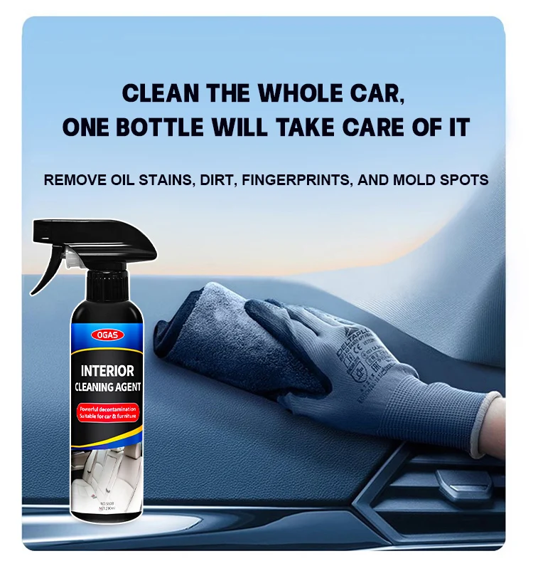 High Quality Multipurpose Interior And Exterior Car Cleaning Spray Car