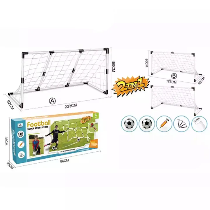 Multifunctional Changeable Soccer Door Toy 2 in 1 Goal Net Football