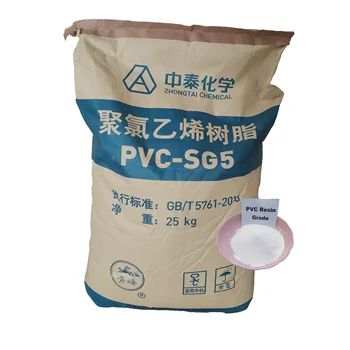 Factory Direct SG3/SG5/SG6/SG7/SG8 PVC Resin Powder K67/K65/K68 Raw Material PVC Resin