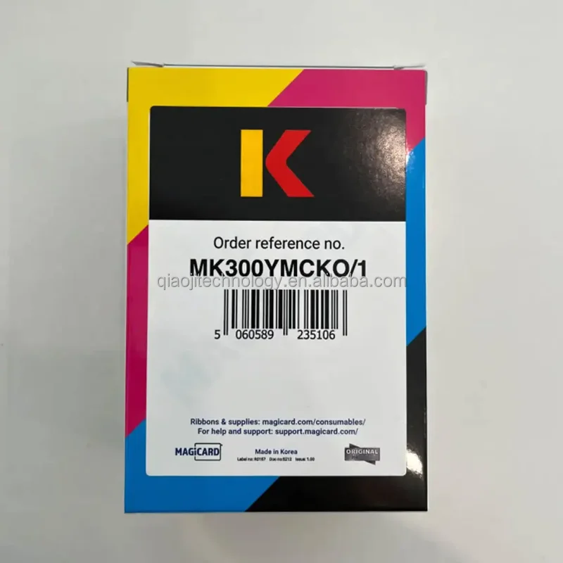 2025 New Magicard K ID Card Printer MK300 YMCKO Color Ribbon 300 Images ...