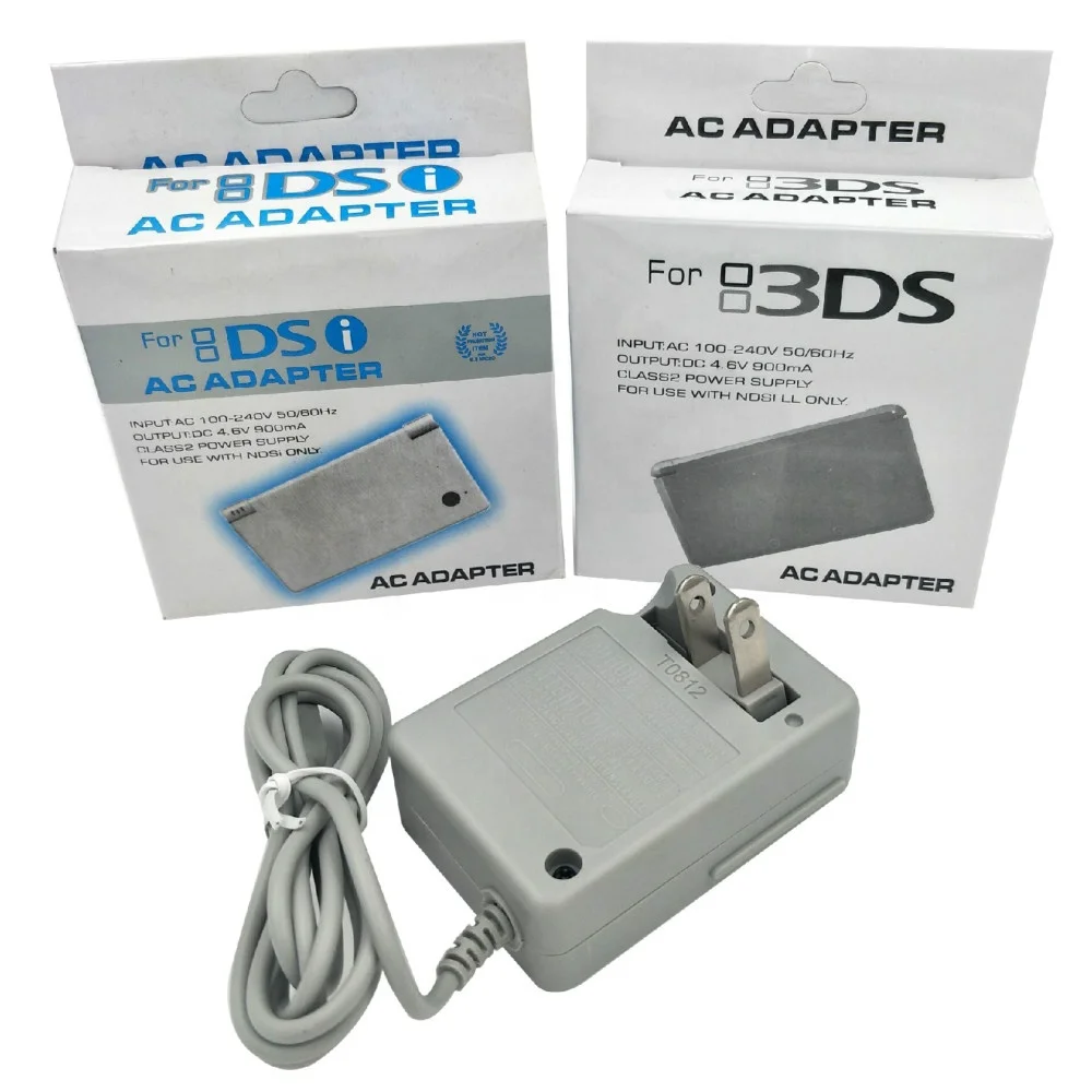 New DSi 2DS 3DS DS XL AC Power Adapter Charger