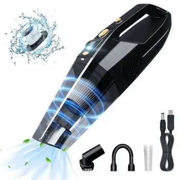 120w 8000pa 12v Wireless Portable Car Wash Vacuum Cleaners Cordless ...