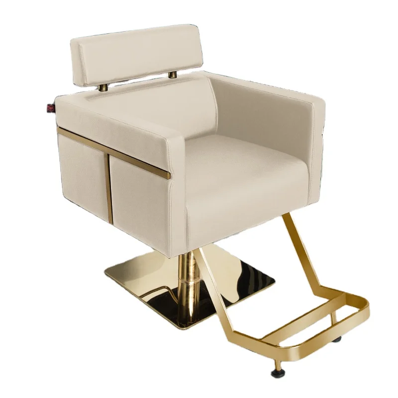 Hot Sale High Quality Synthetic Leather Barber Shop Hairdressing Chair  Cheap Wholesale Salon Equipment New Salon Furniture
