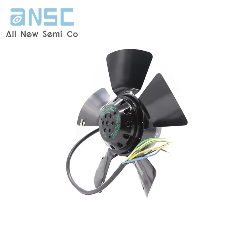 Original Axial flow fan A2D250-AA02-01 Spindle motor fan  400V 110W Siemens fan