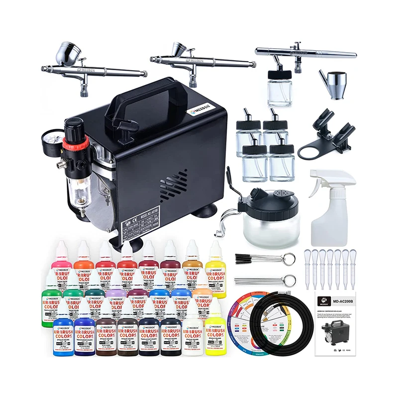 Timbertech Airbrush Compressor Kit ABPST05, Single Piston