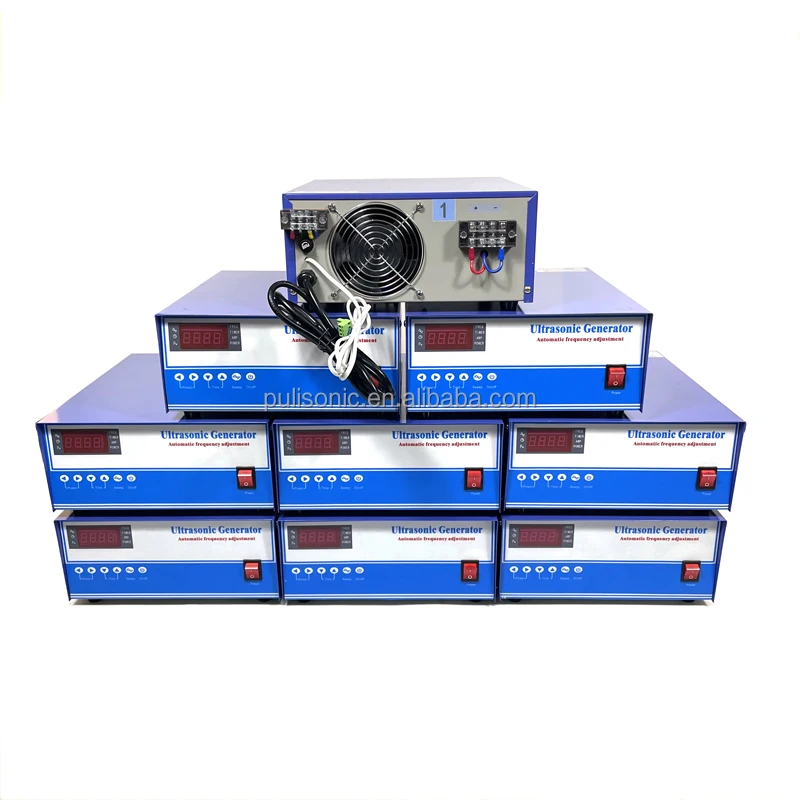 28Khz Remote Control Ultrasonic Transducer Power Supply Industrial RS485 Network Protocol Cleaner Generator
