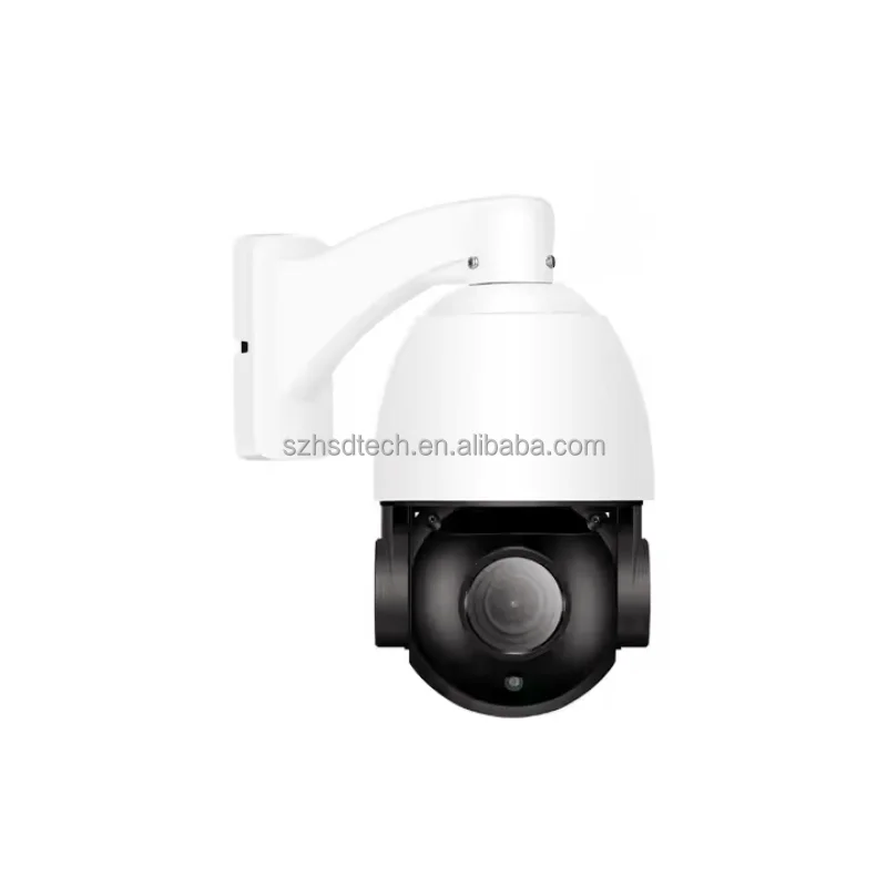 NVR Compatible 360 Degree Built-in Mic Audio 4K 8mp POE PTZ IP Camera