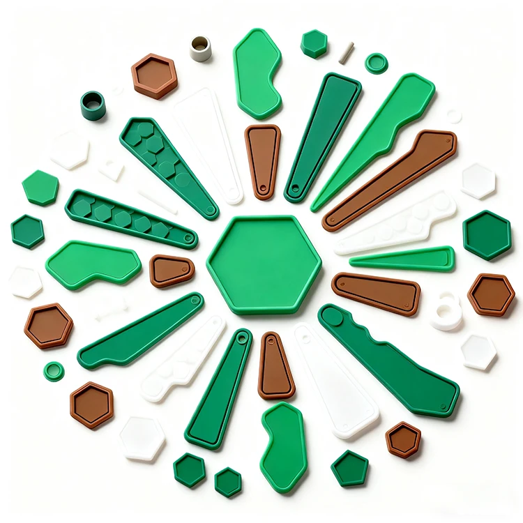 Custom-Molded 1.5-12mm Thick Silicone Automotive Accessories SAE 5W-30 Oil-Resistant Anti-Aging (-40℃ 230℃ Stable) Engine Bay