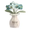 Blue myosotis sylvatica doll