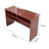 1.4*40 High-quality wood veneer single table