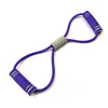 Banda de resistencia en forma de ocho, morado bicolor.