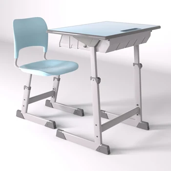 The factory produces school furniture, which can be customized for use in classrooms and campus home education