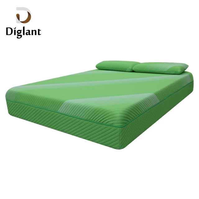 green foam mattress