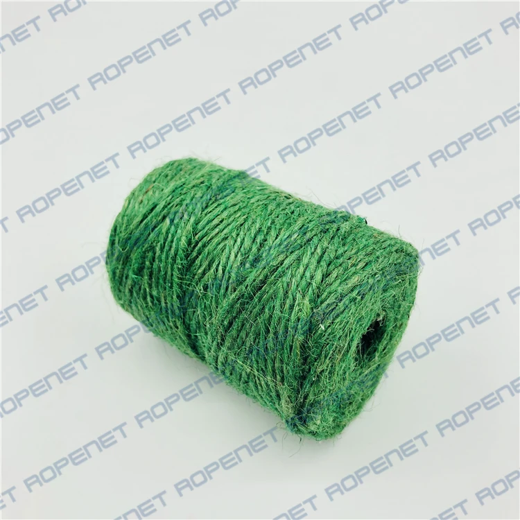 green jute rope