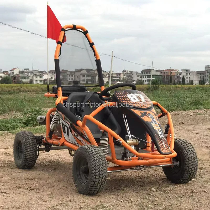 Kids Go Kart 200cc 125cc Four Wheel Small Kart Single Seat