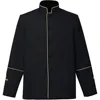 Black priest's coat with gold trim