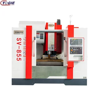 High Speed Spindle 4 Axis Vertical Machining Center Cnc Controller Cnc Milling Machine Vmc855 With 4th Axis