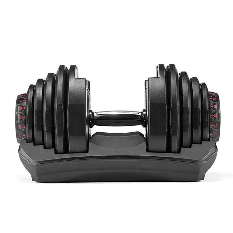 10lb90lb Adjustable Dumbbells Set Strength Training Weightlifting
