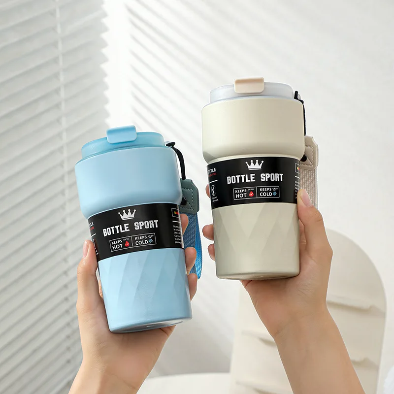 New Style 510ml Coffee Cup Vacuum Insulated Mug Led Touch Digital