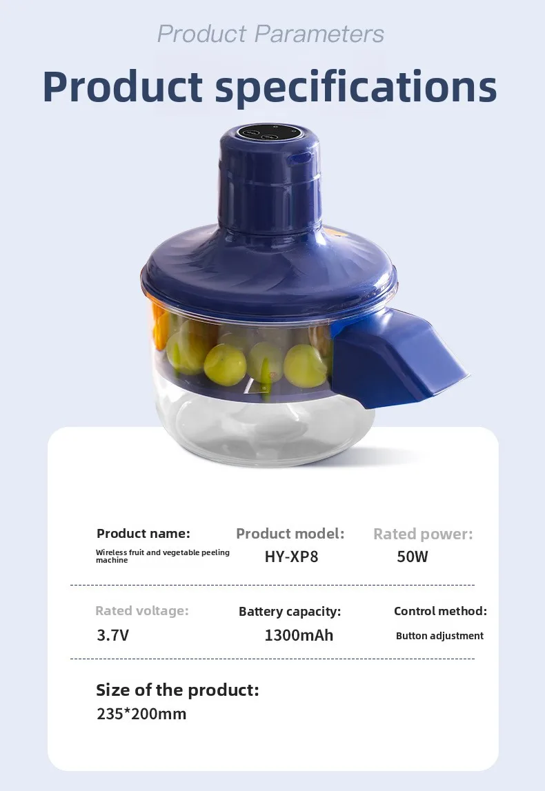 Newly Designed Best-Selling Kitchen Appliances Automatic Small Fruit Plum Garlic Peeling Machine Electric Grape Peeler for Home