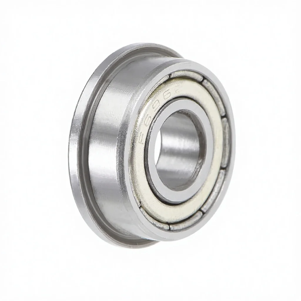 F696ZZ Flanşlı Çelik Kaydırma Yatak, 6x15x5 mm, C3, P6 Sertifikalı