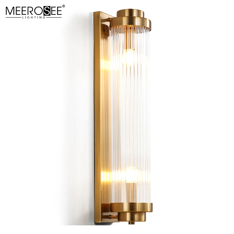 MEEROSEE Modern crystal wall lamp for indoor aisle hotel decoration wall lighting MD86726