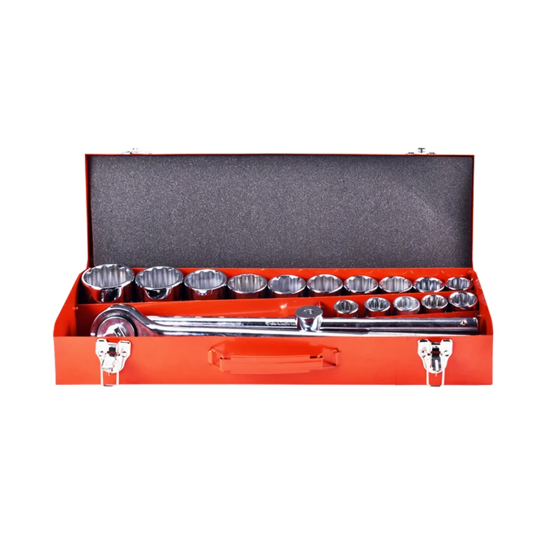Maxpower 21pcs Mechanics Tool Set Standard Auto Repair Ratcheting Socket Wrench Set