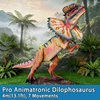 Pro Dilophosaurus-4m(13.1ft)-   7 Movements