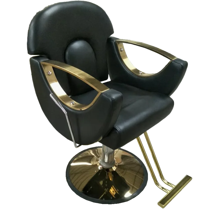 2022 Traditional Synthetic Leather Portable Hair Styling Chair Beauty Salon Reception 10 Years Use School Hospital Use