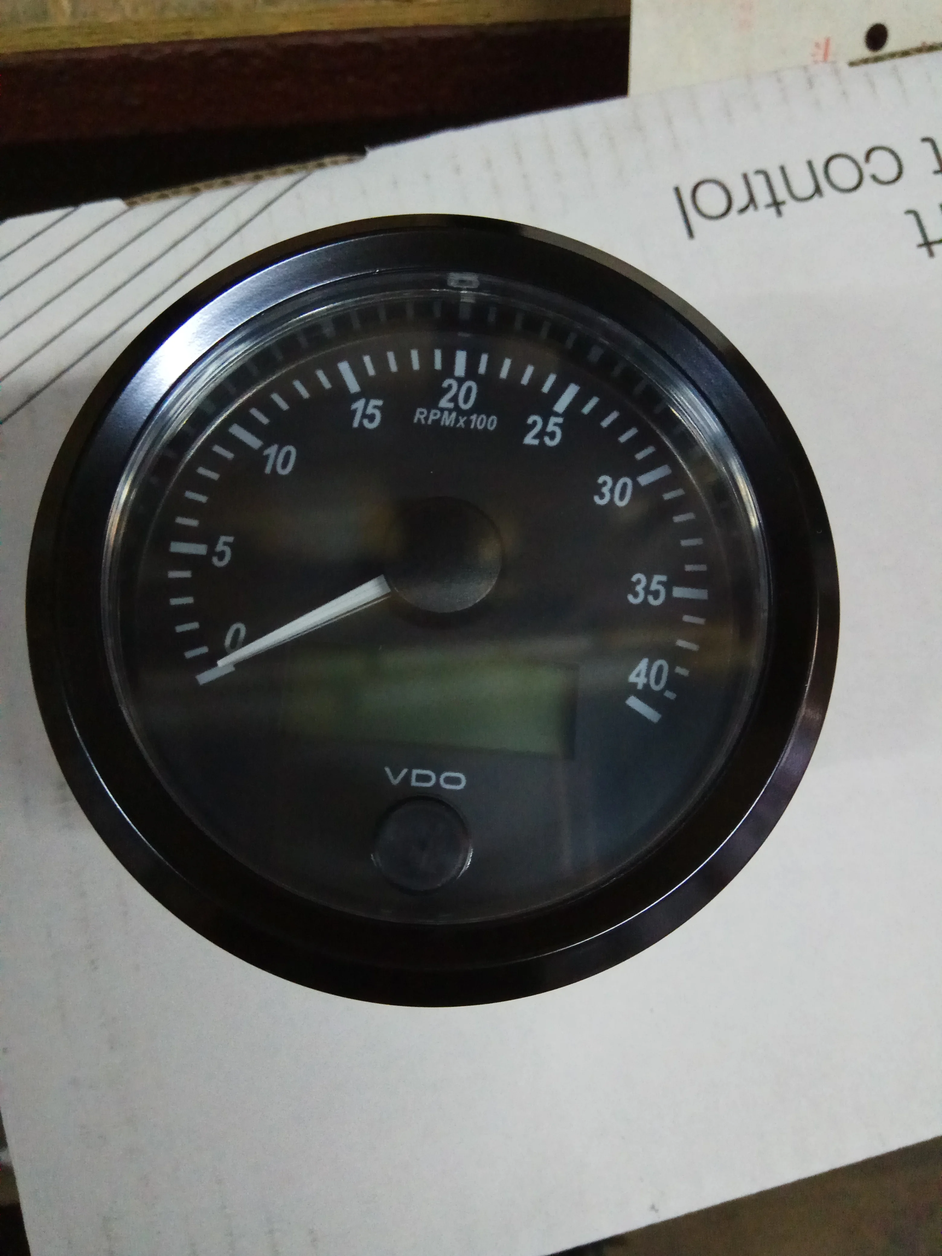 ursprünglicher vdo diesel tachometer des vdo diesel tachometers