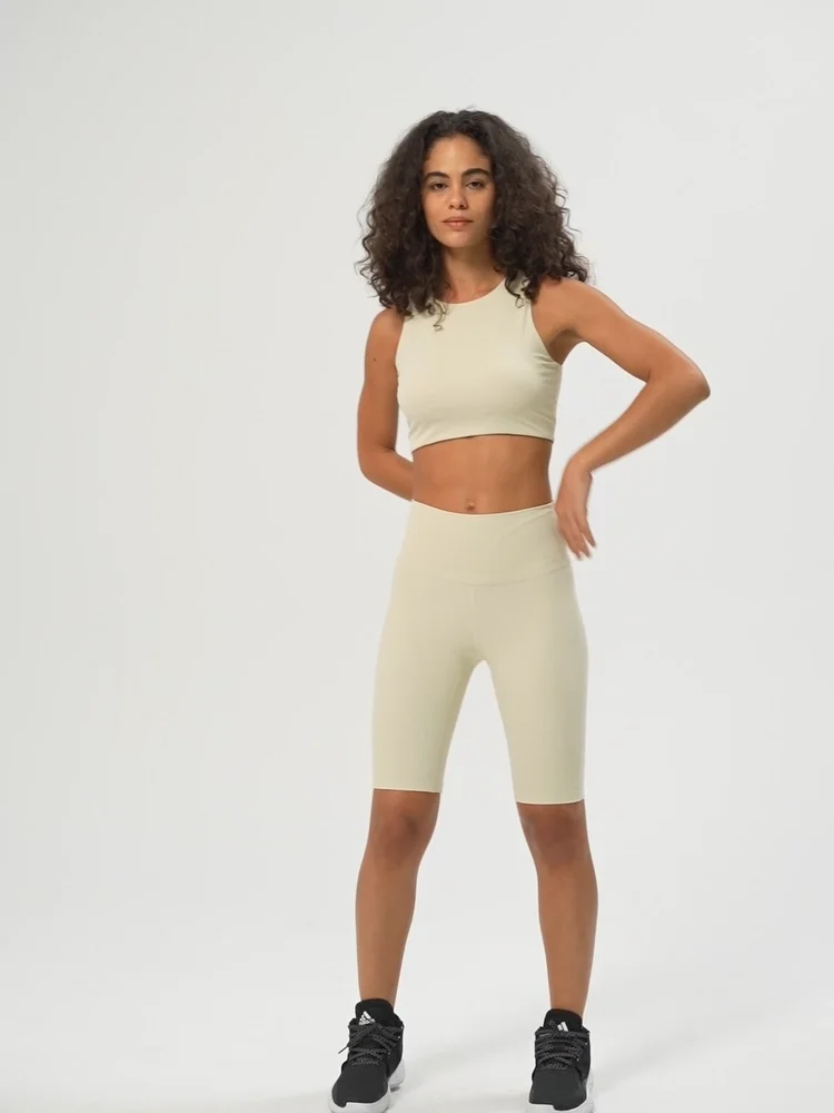 Cropped Ribbed Tank