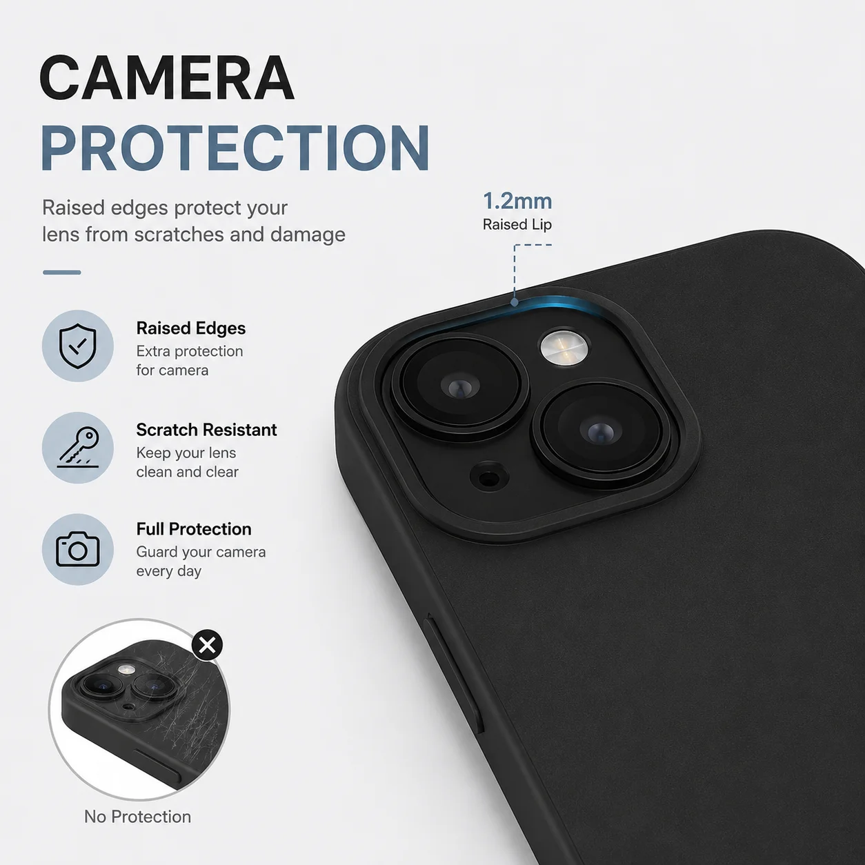 Wholesale Solid Color TPU Phone Case For iPhone Soft Slim Protective Cover OEM Available