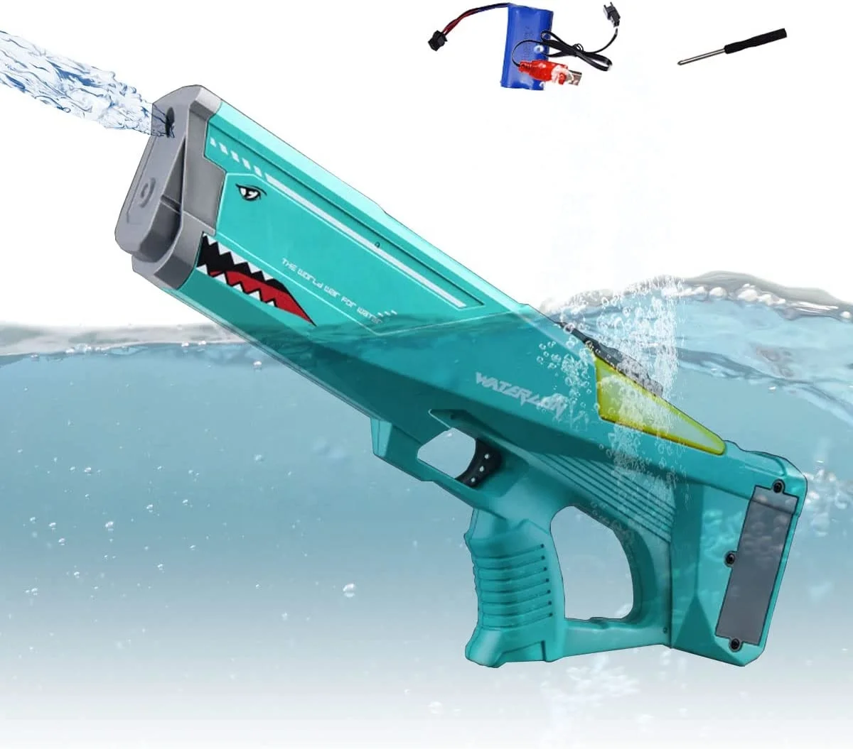 CPS Electric Water Gun for Adults Kids Automatic Water Gun the Strongest 550cc Super Soaker Shooter Squirters Pistol for Kids