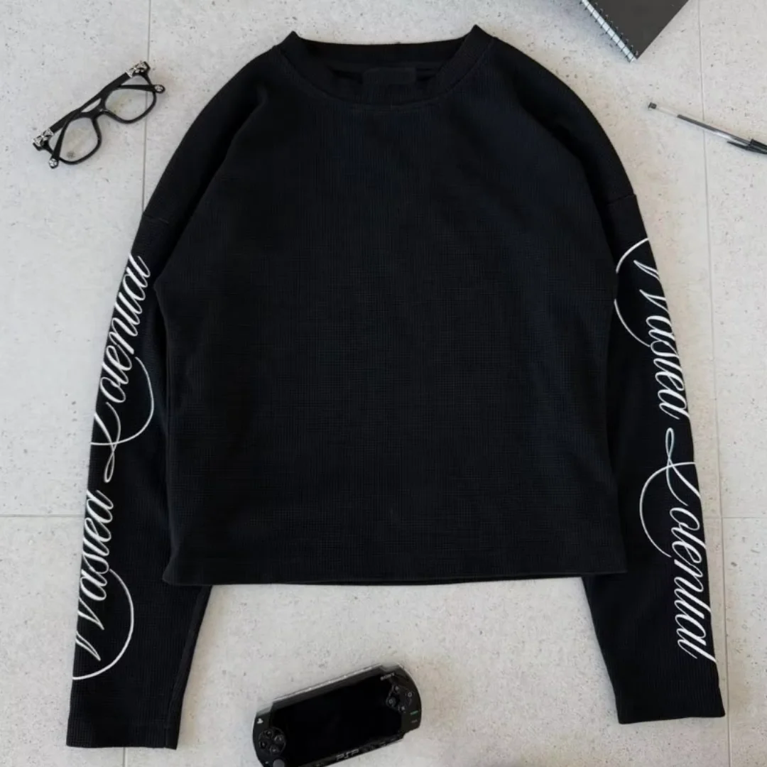 Niestandardowy męski podkoszulek oversize w stylu boxy, uliczny, casual, wysokiej jakości, ciężki, 300 g/m², dzianina w stylu vintage, premium nadruk cyfrowy
