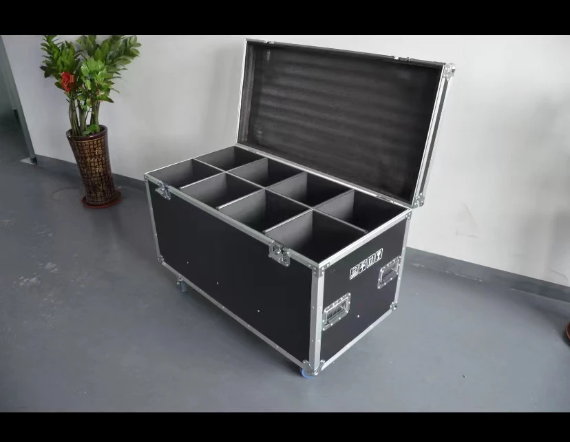 Custom Light Flight case for LED Pixel Tube Stage Lighting Flight case