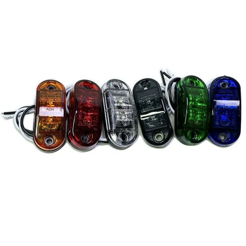 10-30v Hotsale Amber Red White Led Side Marker Light for Bus