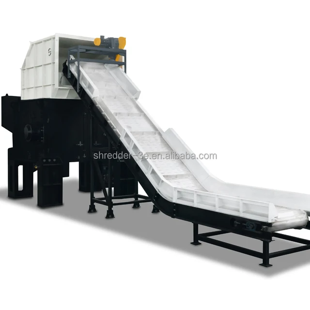 Large Steel Scrap & Big Metal Shredder Machine for Field Maintenance and Repair Service in Manufacturing Plants