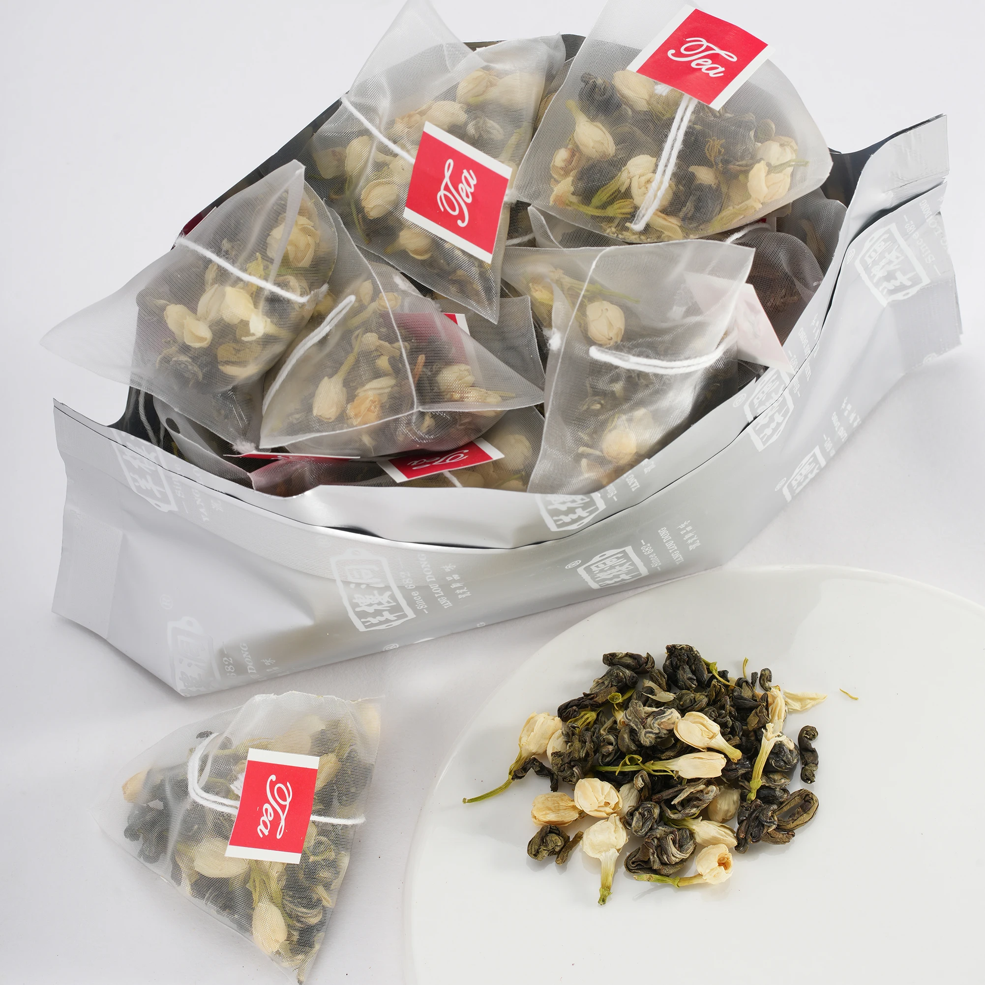 Afternoon Tea Bag Office Tea Bag Pure Jasmine Tea Strong Fragrance
