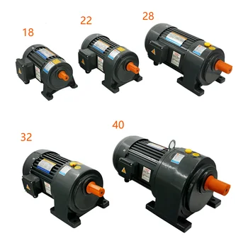 Factory Price GCH/CV Three phase /Single Phase  AC  Motor Geared 0.2--5KW Gearbox Motor