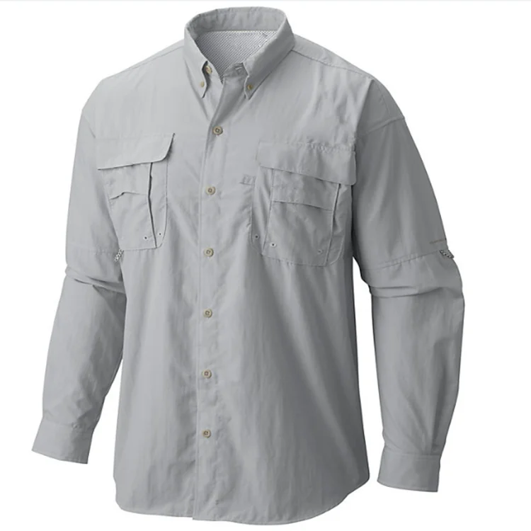 white long sleeve fishing shirts
