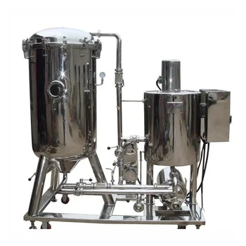 Diatomaceous earth beer filtration machine disc type diatomite filter