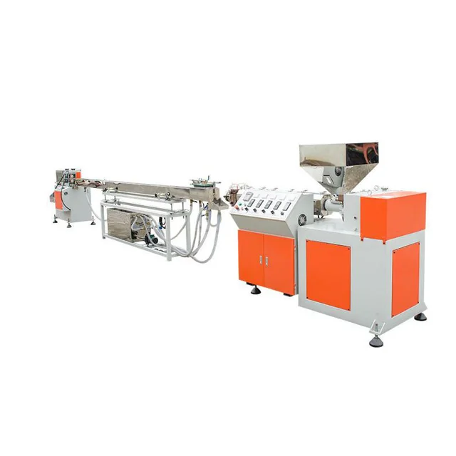 Small fully automatic plastic straw production line