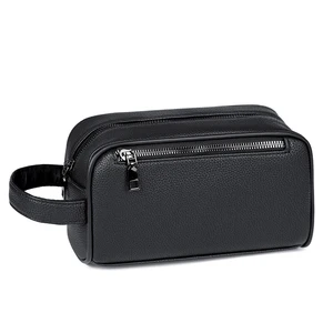 Custom High-end Japanese-style Vintage Men's Business Clutch Bag Soft Pu Leather Hand-held Large Capacity Handbag