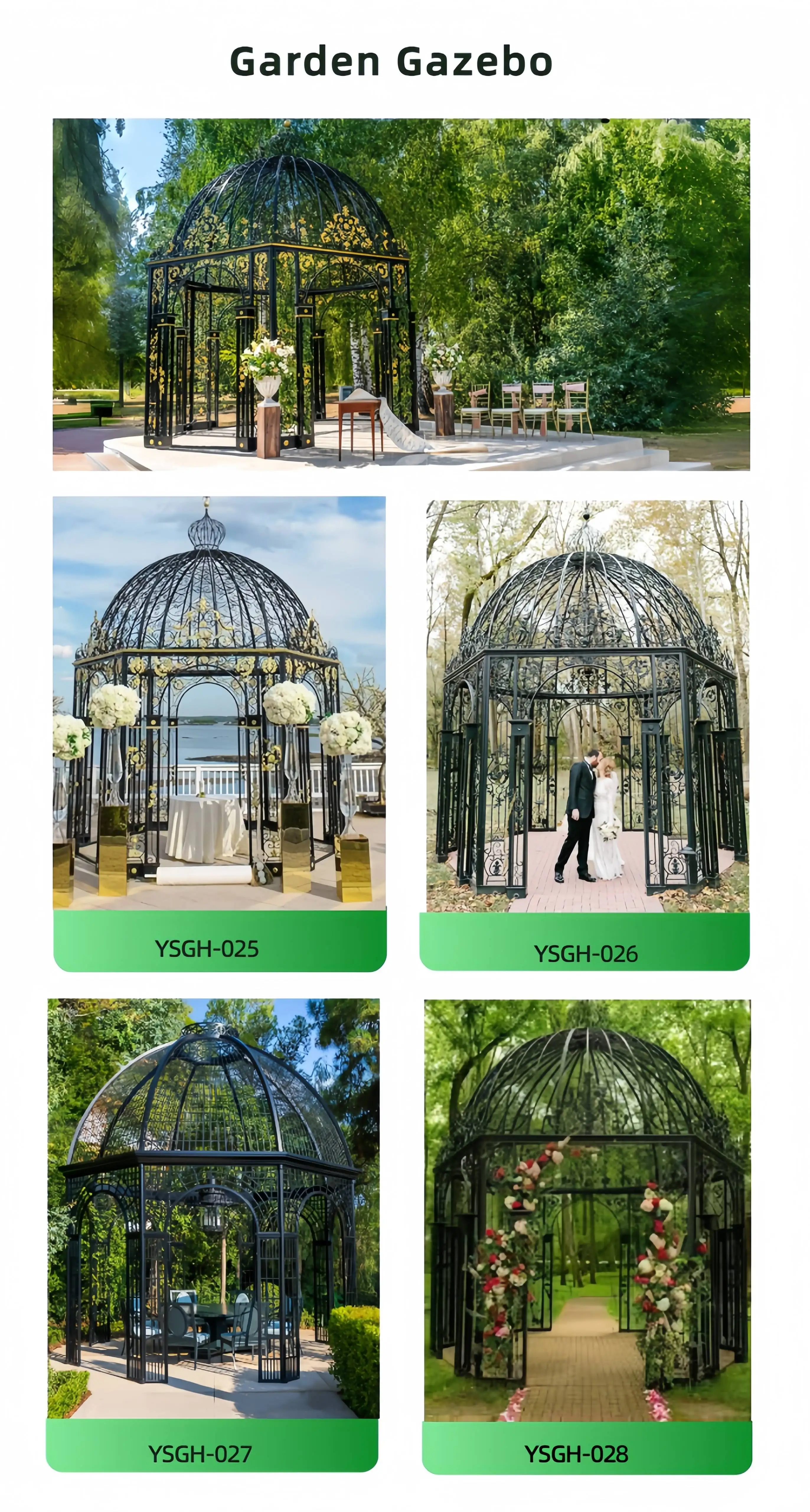 Victorian Style Garden Greenhouse - Durable & Customizable