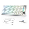 White Contour-Shark Switch+Cable